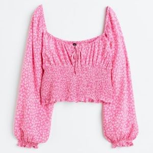 2/30$Pink beautiful blouse crop top